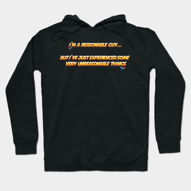 REASONABLE GUY Hoodie by HerrObst